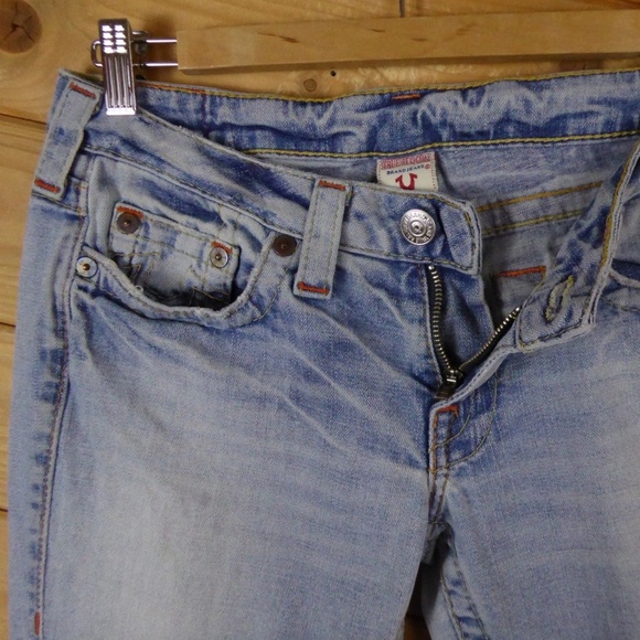 True Religion Women Size 29 Kate Crop Capri Jean - Picture 3 of 6